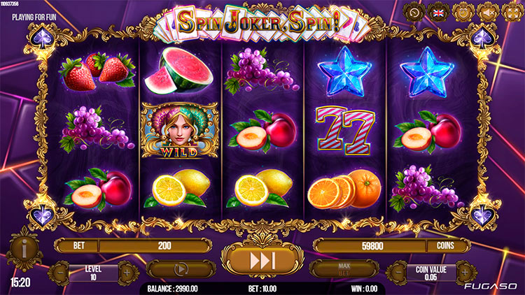 Spin, Joker, Spin