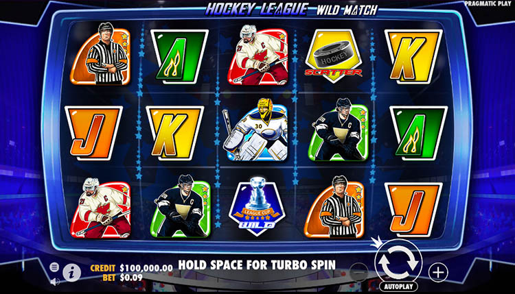 Слот Hockey League Wild Match