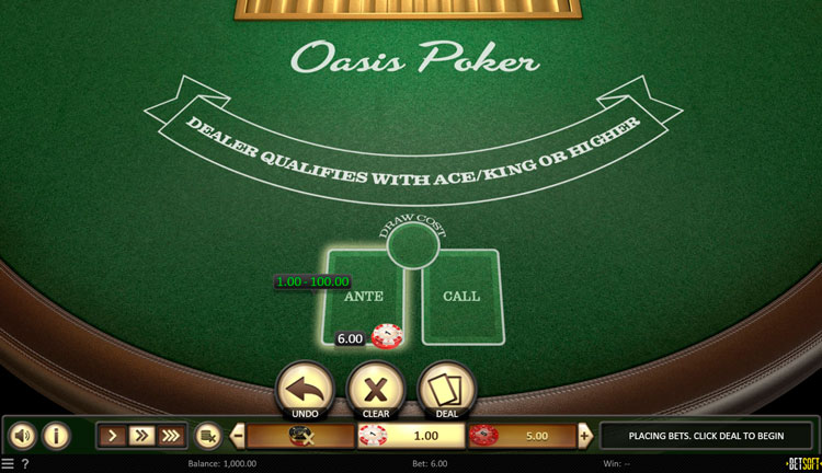 Oasis Poker
