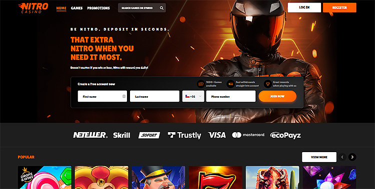 NitroCasino дебютировало в Румынии