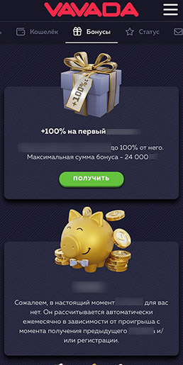 Бонусы