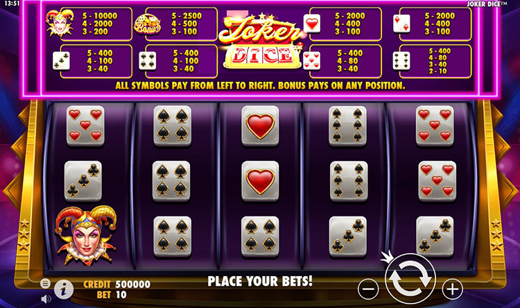 Слот Joker Dice от Pragmatic Play