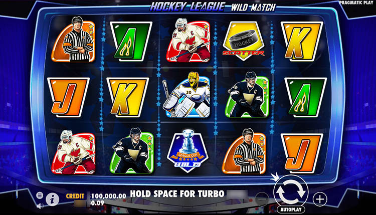 Слот Hockey League Wild Match
